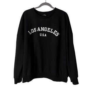 Cider Black Los Angeles Pullover Hoodie, 4XL